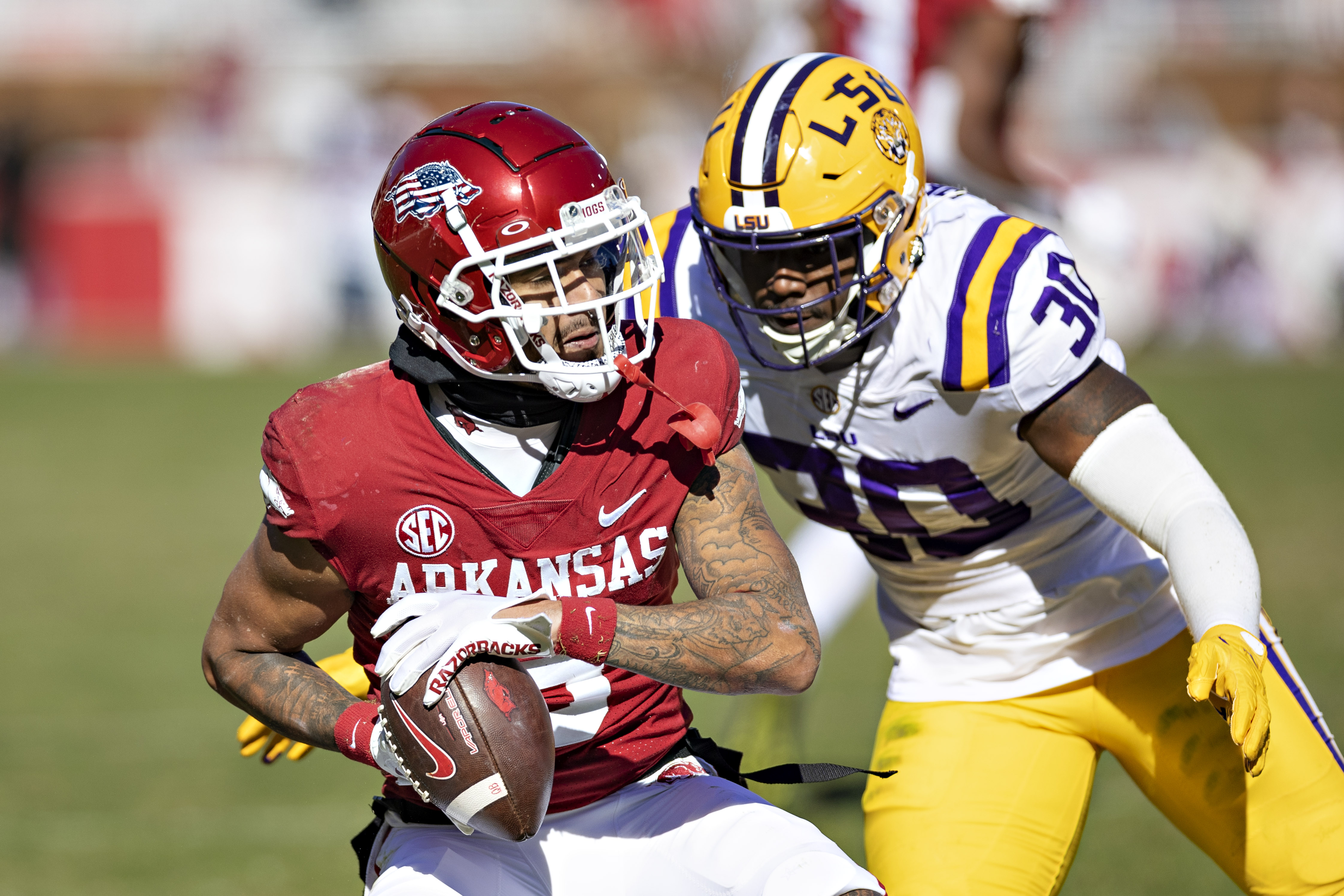 LSU v Arkansas