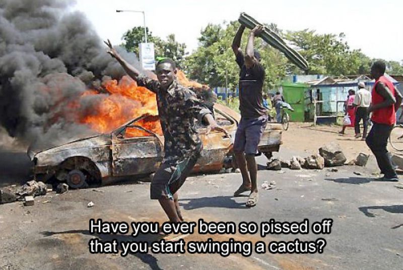 Swing 'em. 