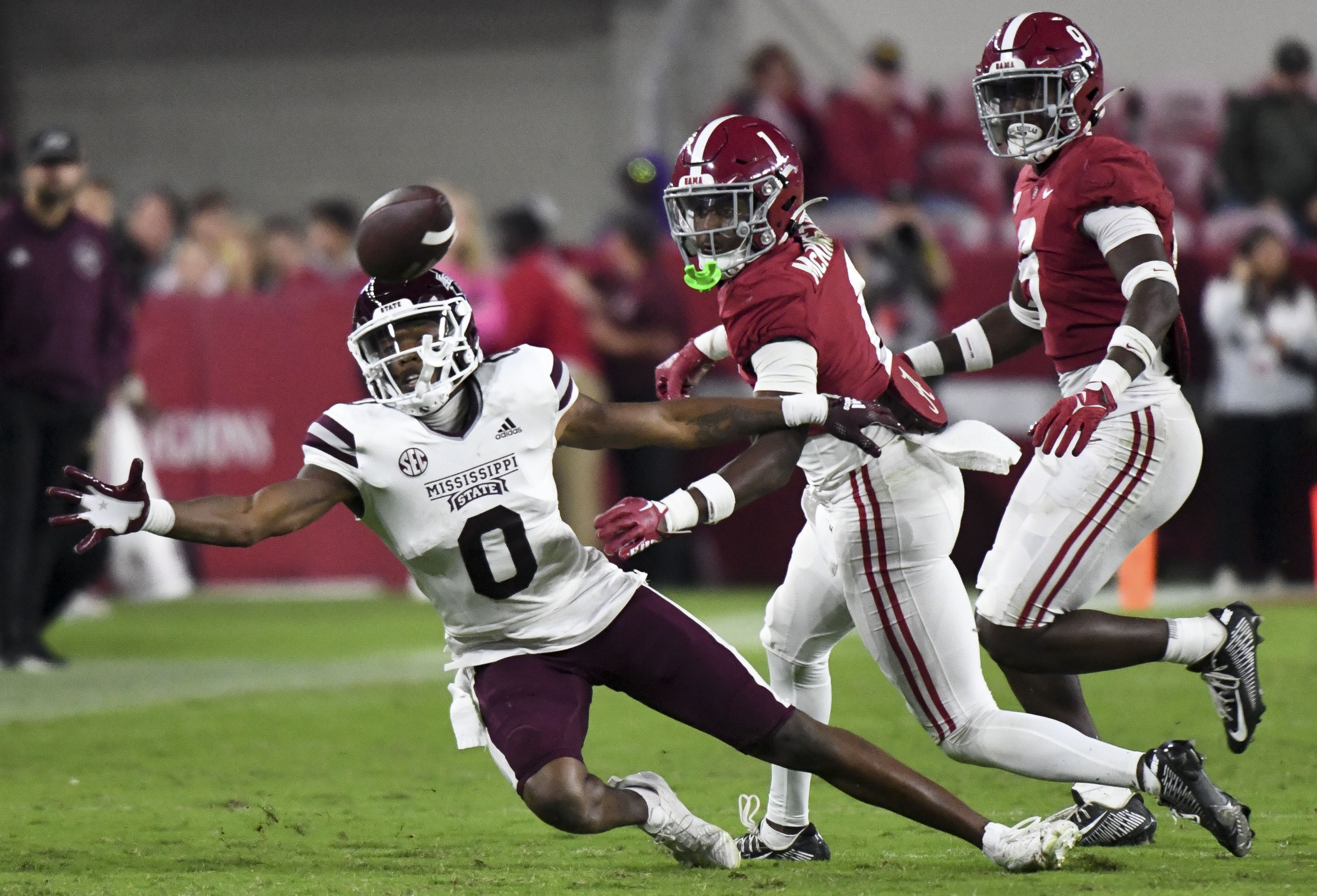 NCAA Football: Mississippi State at Alabama