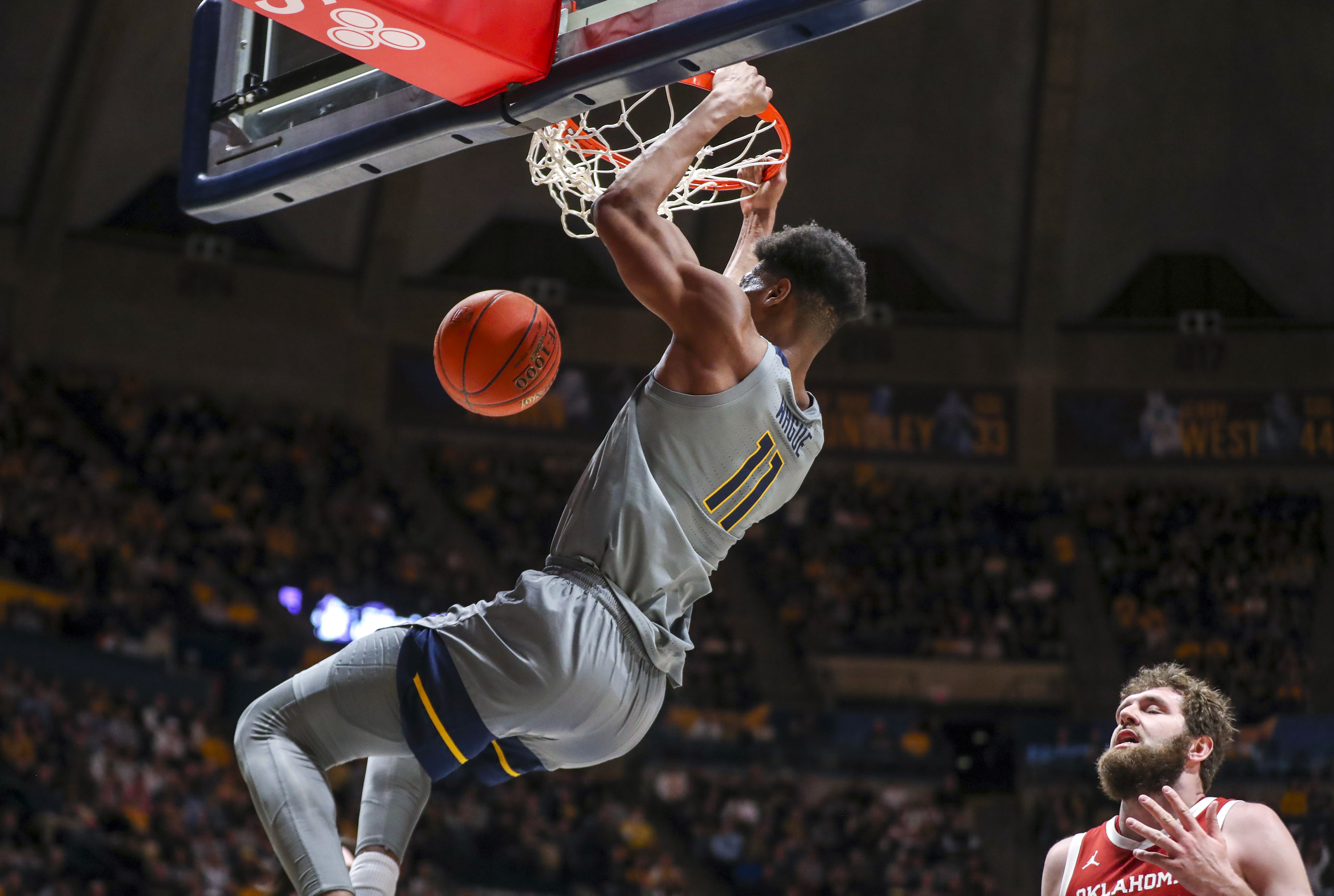 NCAA Basketball: Oklahoma at West Virginia