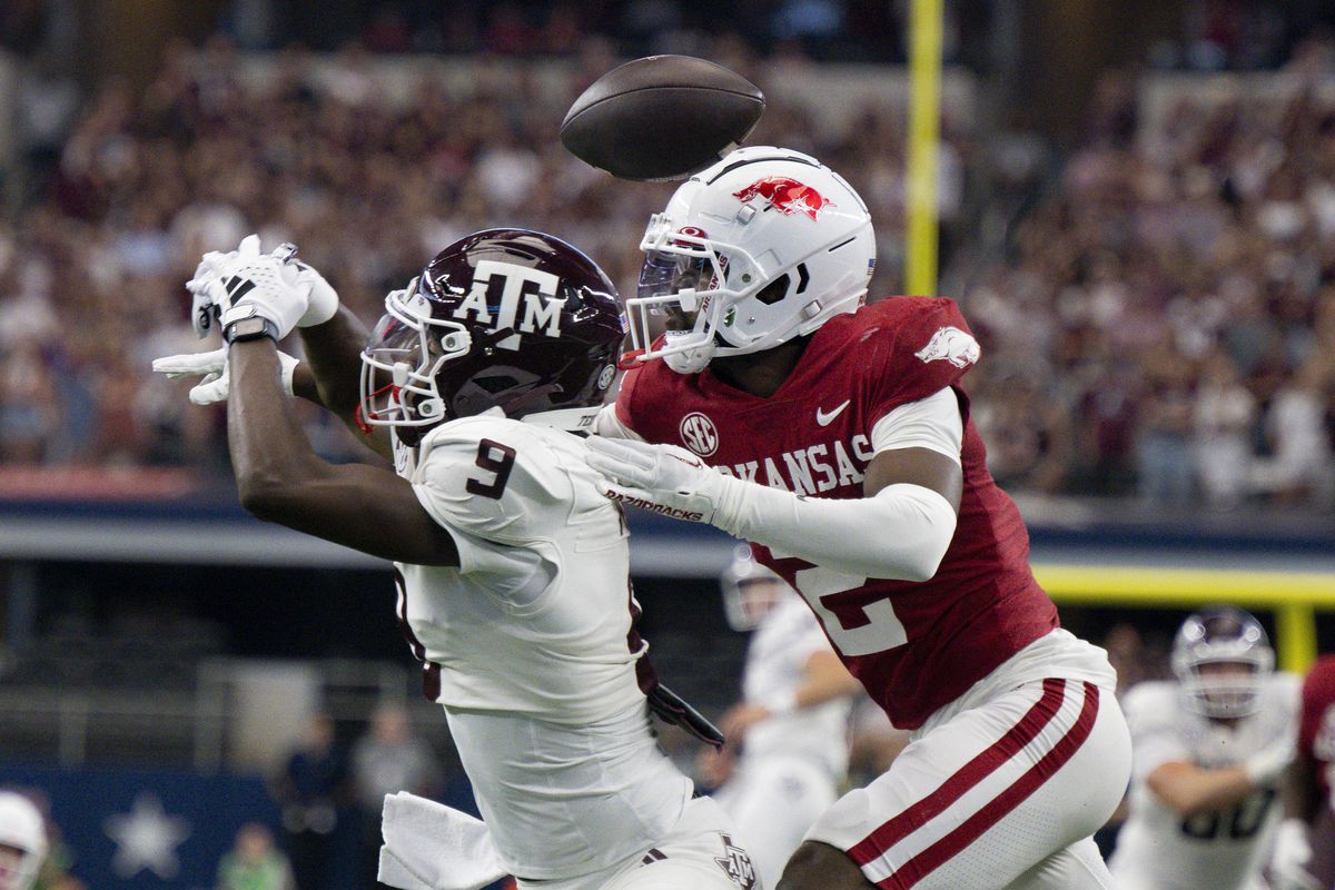 NCAA Football: Texas A&M at Arkansas