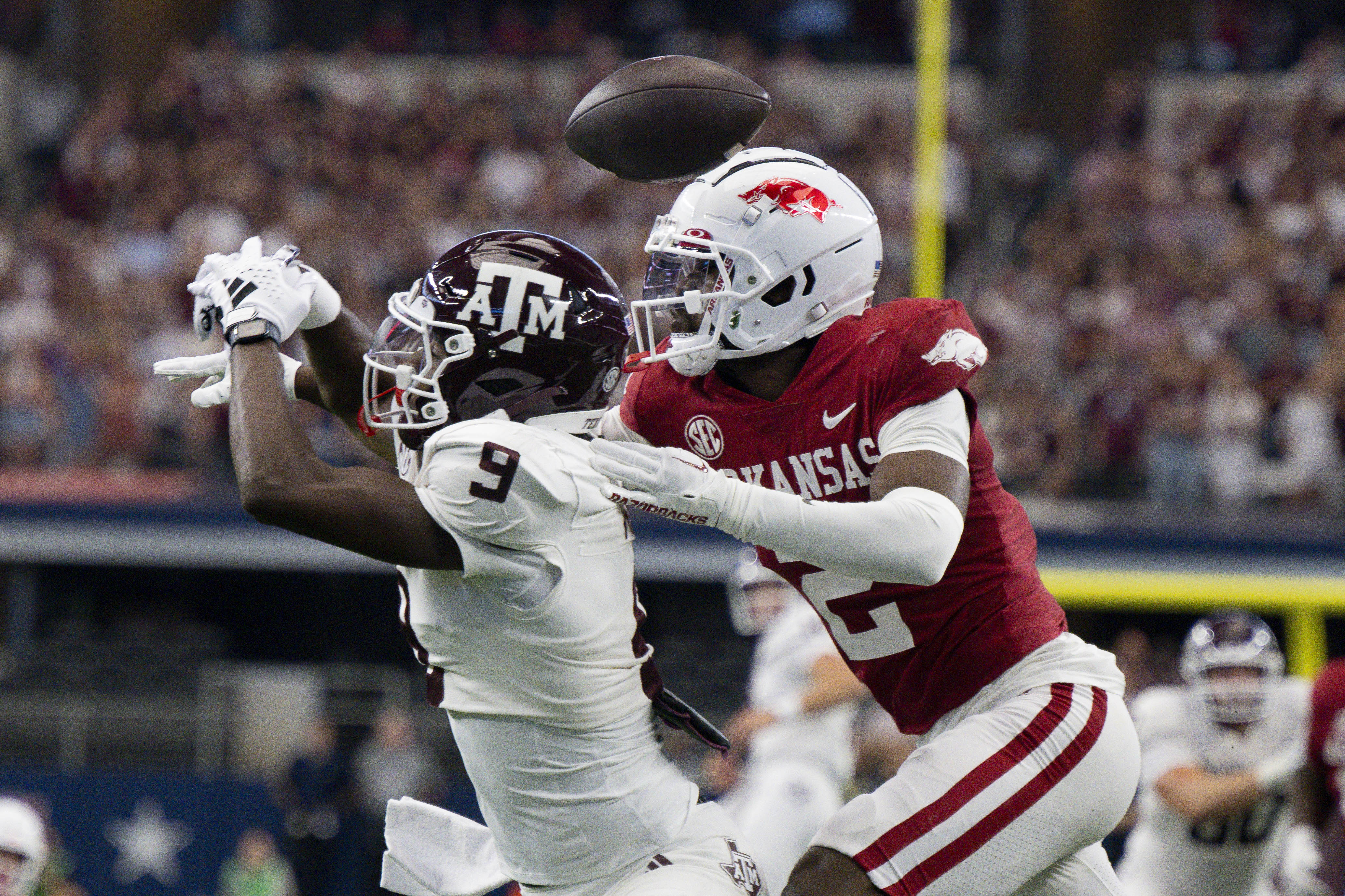 NCAA Football: Texas A&amp;M at Arkansas
